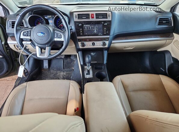 4S4BSENC4H3328238 2017 SUBARU OUTBACK Green Dashboard view