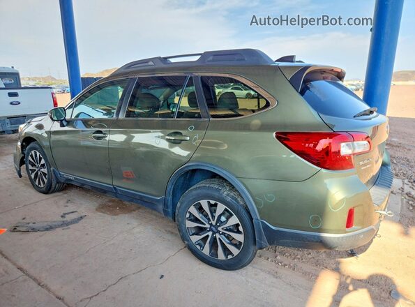 4S4BSENC4H3328238 2017 SUBARU OUTBACK Green Rear left