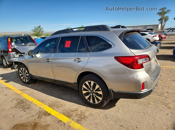 4S4BSENC5H3279177 2017 SUBARU OUTBACK Серебряный Задняя левая четверть