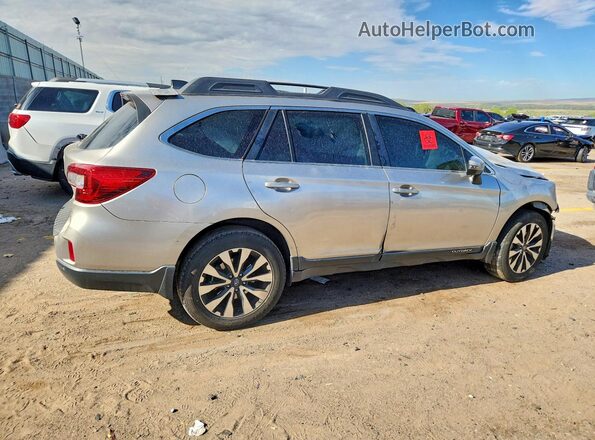 4S4BSENC5H3279177 2017 SUBARU OUTBACK Серебряный Задняя правая четверть