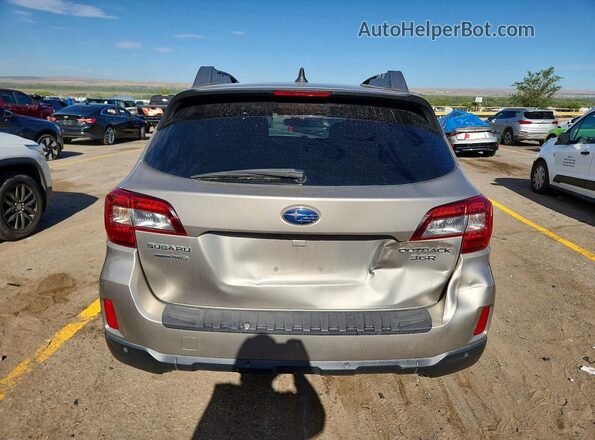 4S4BSENC5H3279177 2017 SUBARU OUTBACK Серебряный Вид сзади