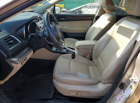 4S4BSENC5J3355406 2018 SUBARU OUTBACK Gold წინა სალონის ხედი