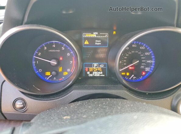 4S4BSENC5J3355406 2018 SUBARU OUTBACK Gold ხელსაწყოთა პანელის ხედი