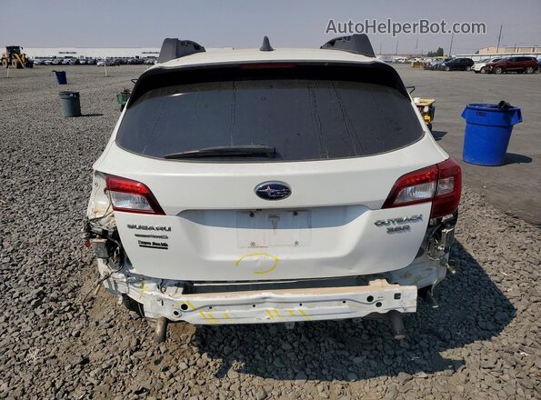 4S4BSENC5K3341331 2019 SUBARU OUTBACK White Հետևի տեսք