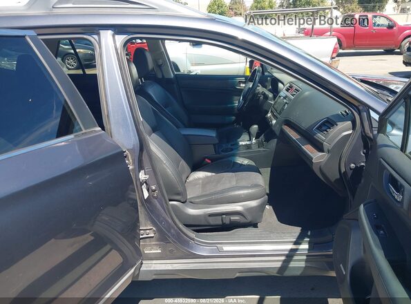4S4BSENC6G3255937 2016 SUBARU OUTBACK Gray Вид салону спереду