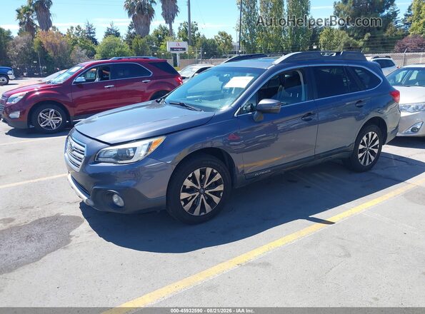 4S4BSENC6G3255937 2016 SUBARU OUTBACK Gray Передня ліва чверть