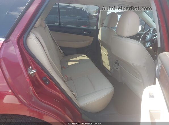 4S4BSENC6H3317824 2017 SUBARU OUTBACK Red VIN sticker view