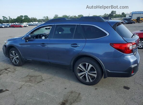 4S4BSENC6J3200220 2018 SUBARU OUTBACK Blue Trasero izquierdo