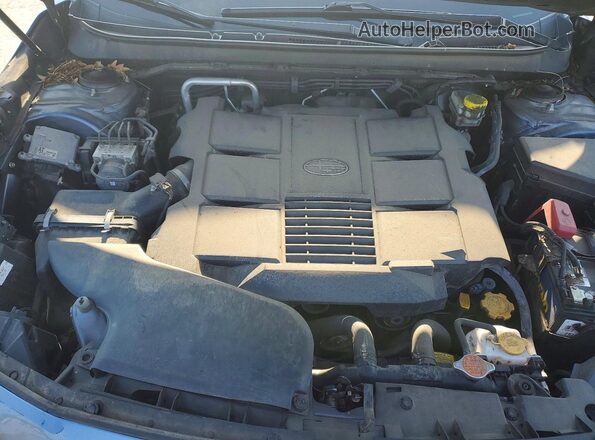 4S4BSENC6J3200220 2018 SUBARU OUTBACK Blue Vista del compartimento del motor