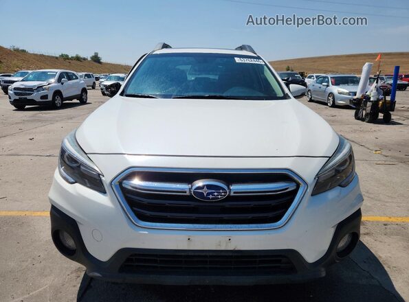 4S4BSENC6J3253029 2018 SUBARU OUTBACK White Widok z przodu