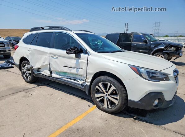 4S4BSENC6J3253029 2018 SUBARU OUTBACK White Przód prawy
