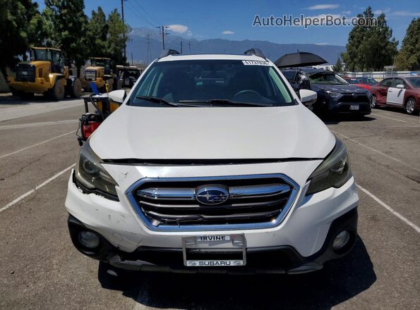 4S4BSENC6J3264502 2018 SUBARU OUTBACK White Vista frontal