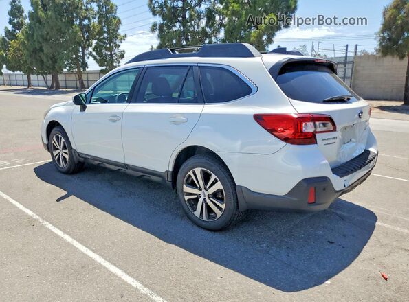 4S4BSENC6J3264502 2018 SUBARU OUTBACK White Trasero izquierdo