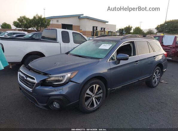 4S4BSENC6J3373039 2018 SUBARU OUTBACK Blue Przód lewy