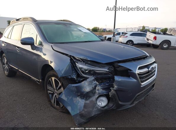 4S4BSENC6J3373039 2018 SUBARU OUTBACK Blue Widok z przodu