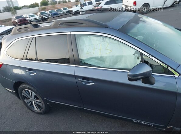 4S4BSENC6J3373039 2018 SUBARU OUTBACK Blue Widok wnętrza z tyłu