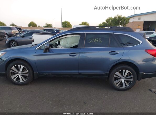 4S4BSENC6J3373039 2018 SUBARU OUTBACK Blue Widok wnętrza 360 stopni
