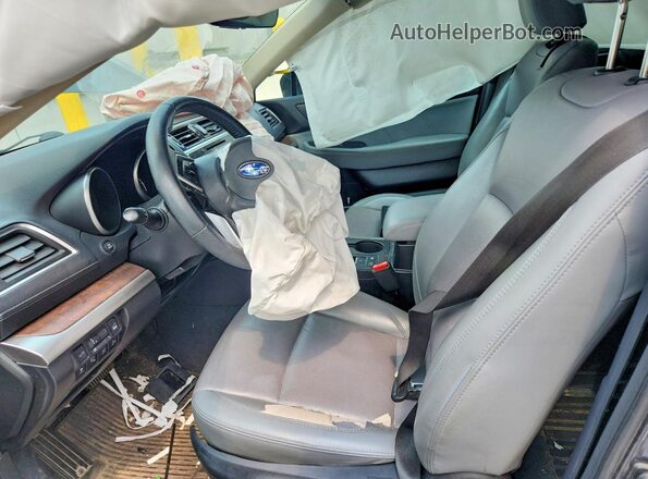 4S4BSENC6J3376250 2018 SUBARU OUTBACK Серый Вид салона спереди