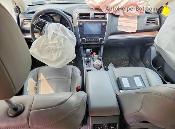 4S4BSENC6J3376250 2018 SUBARU OUTBACK Серый Вид панели приборов