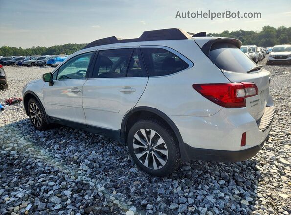 4S4BSENC7G3319824 2016 SUBARU OUTBACK White Задня ліва чверть