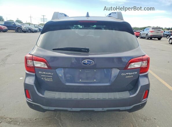 4S4BSENC7H3381354 2017 SUBARU OUTBACK Gray Вид ззаду