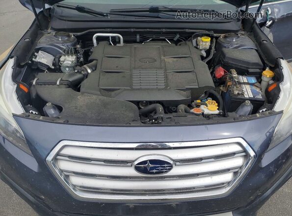 4S4BSENC7H3381354 2017 SUBARU OUTBACK Gray Вид підкапотного простору