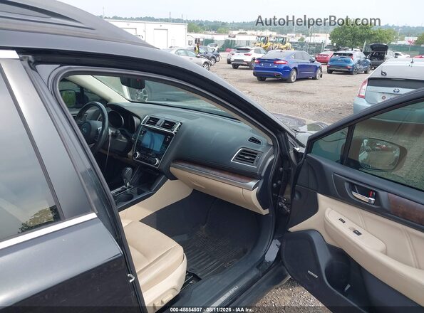 4S4BSENC7J3308734 2018 SUBARU OUTBACK Black Widok wnętrza z przodu