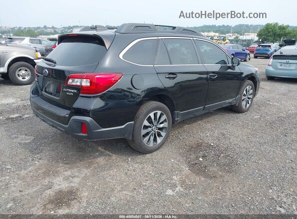 4S4BSENC7J3308734 2018 SUBARU OUTBACK Black Tył prawy