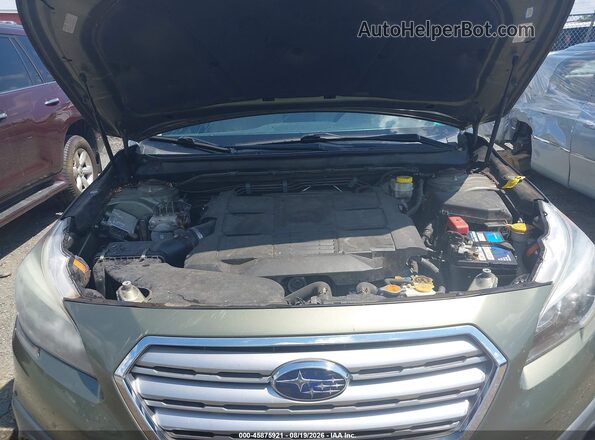 4S4BSENC8G3225791 2016 SUBARU OUTBACK Green Vista trasera