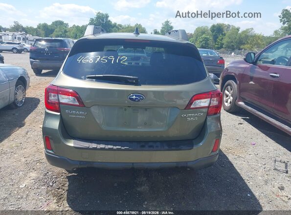 4S4BSENC8G3225791 2016 SUBARU OUTBACK Green 
