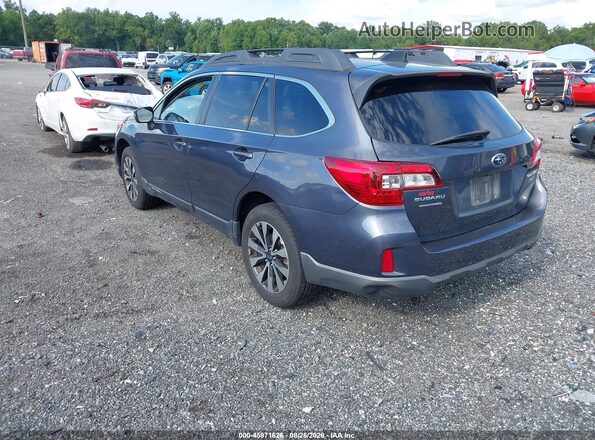 4S4BSENC8G3320979 2016 SUBARU OUTBACK Gray Задня ліва чверть