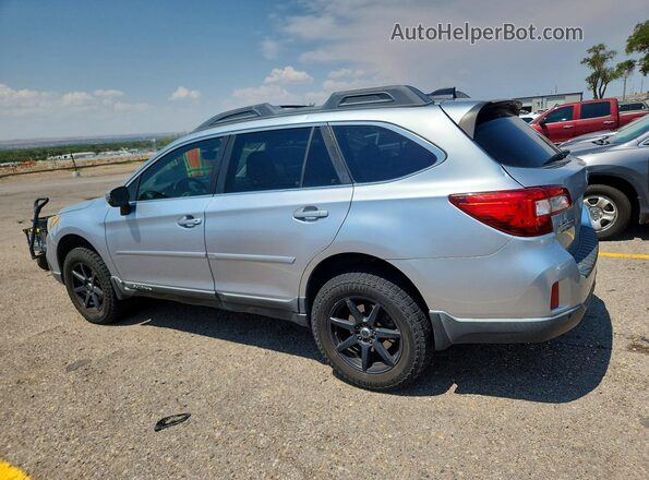 4S4BSENC8H3223086 2017 SUBARU OUTBACK Серебряный Задняя левая четверть