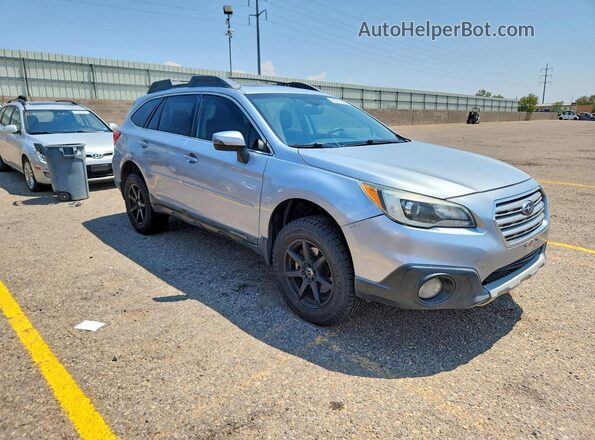 4S4BSENC8H3223086 2017 SUBARU OUTBACK Серебряный Передняя правая четверть