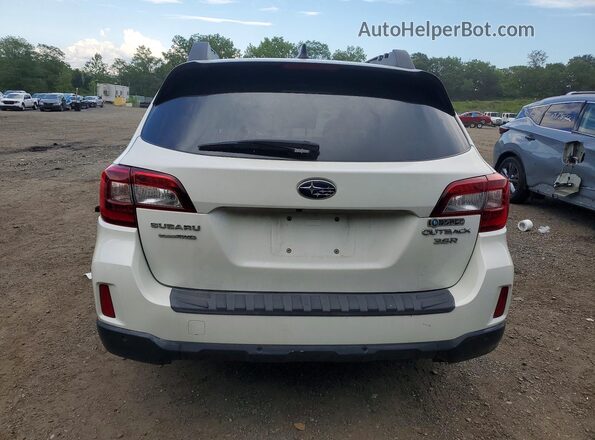 4S4BSENC8H3441092 2017 SUBARU OUTBACK White Vista trasera