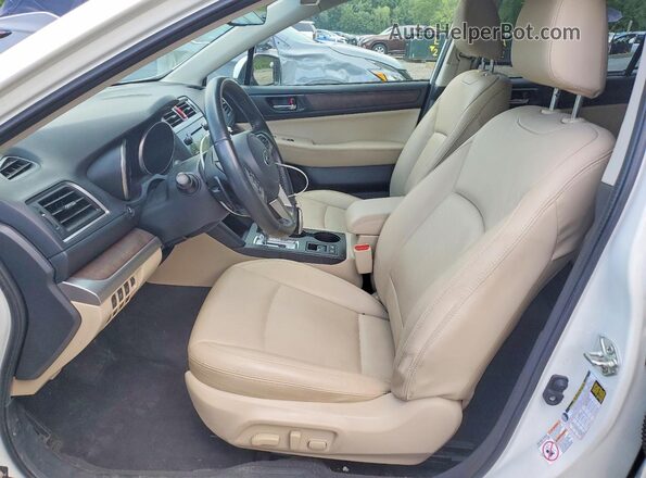 4S4BSENC8H3441092 2017 SUBARU OUTBACK White Vista interior delantera