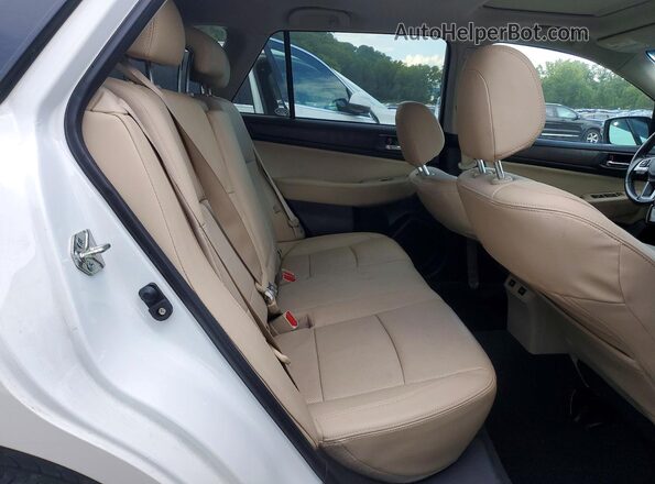 4S4BSENC8H3441092 2017 SUBARU OUTBACK White Vista interior trasera