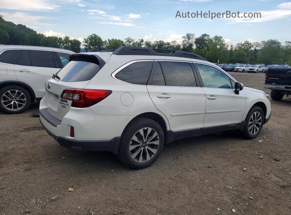 4S4BSENC8H3441092 2017 SUBARU OUTBACK White Trasero derecho