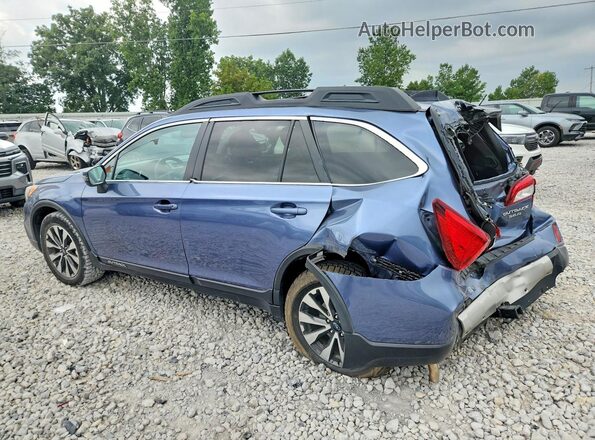 4S4BSENC9G3236038 2016 SUBARU OUTBACK Синий Передняя правая четверть