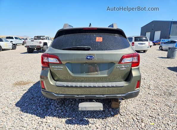 4S4BSENC9H3284589 2017 SUBARU OUTBACK Зеленый Вид сзади