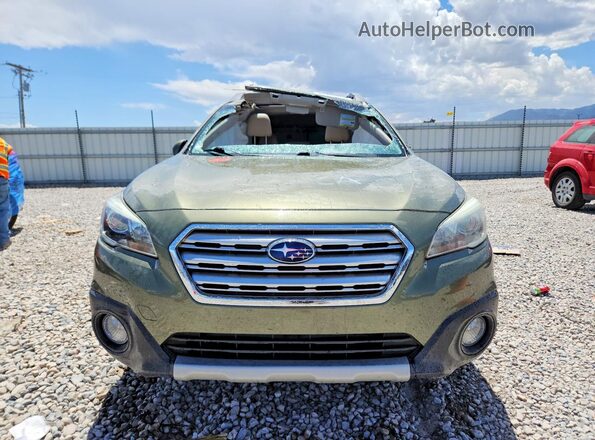 4S4BSENC9H3284589 2017 SUBARU OUTBACK Зеленый Вид спереди