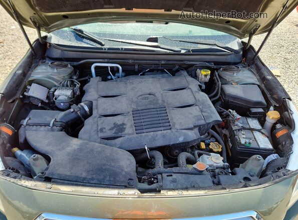 4S4BSENC9H3284589 2017 SUBARU OUTBACK Зеленый Вид задней части салона