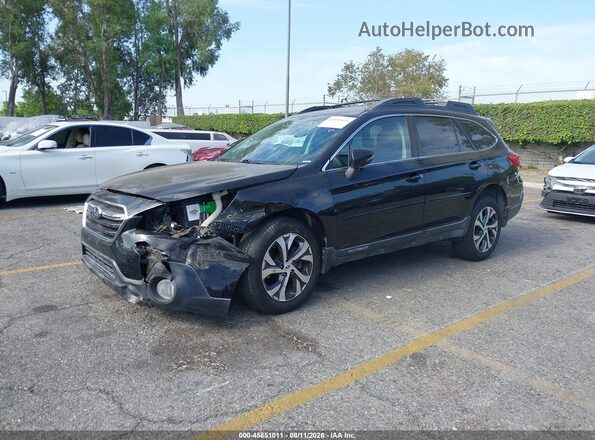 4S4BSENC9J3250769 2018 SUBARU OUTBACK Black Przód lewy