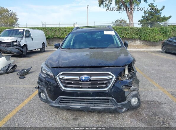 4S4BSENC9J3250769 2018 SUBARU OUTBACK Black Widok wnętrza z tyłu