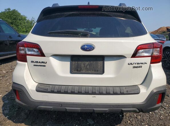 4S4BSENC9K3260414 2019 SUBARU OUTBACK White Հետևի տեսք