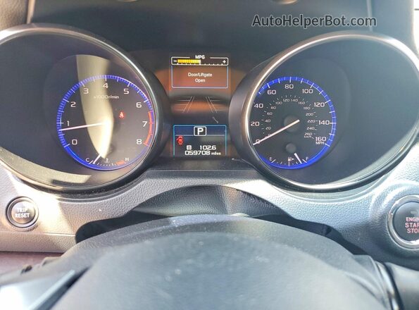 4S4BSENC9K3317730 2019 SUBARU OUTBACK Silver Vista del cuadro de instrumentos