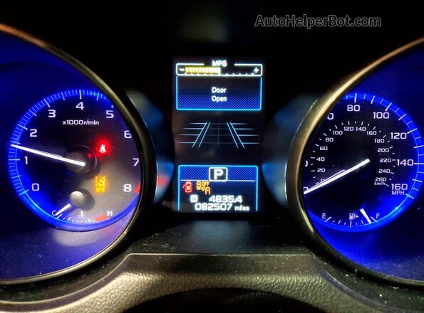 4S4BSENCXG3267251 2016 SUBARU OUTBACK White Սարքավորումների վահանակի տեսք