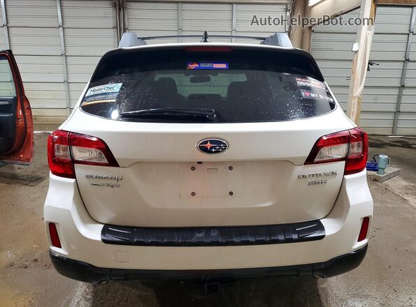 4S4BSENCXG3267251 2016 SUBARU OUTBACK White Հետևի տեսք