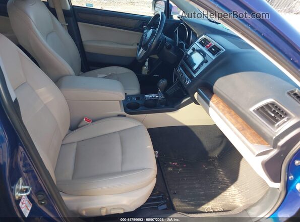 4S4BSENCXH3438288 2017 SUBARU OUTBACK Blue Widok wnętrza z przodu