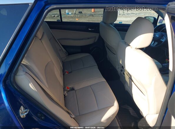 4S4BSENCXH3438288 2017 SUBARU OUTBACK Blue Widok naklejki z numerem VIN