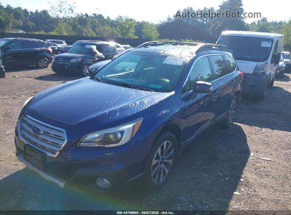 4S4BSENCXH3438288 2017 SUBARU OUTBACK Blue Widok z przodu